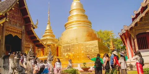 清邁古城及寺廟導覽步行團 - 3小時