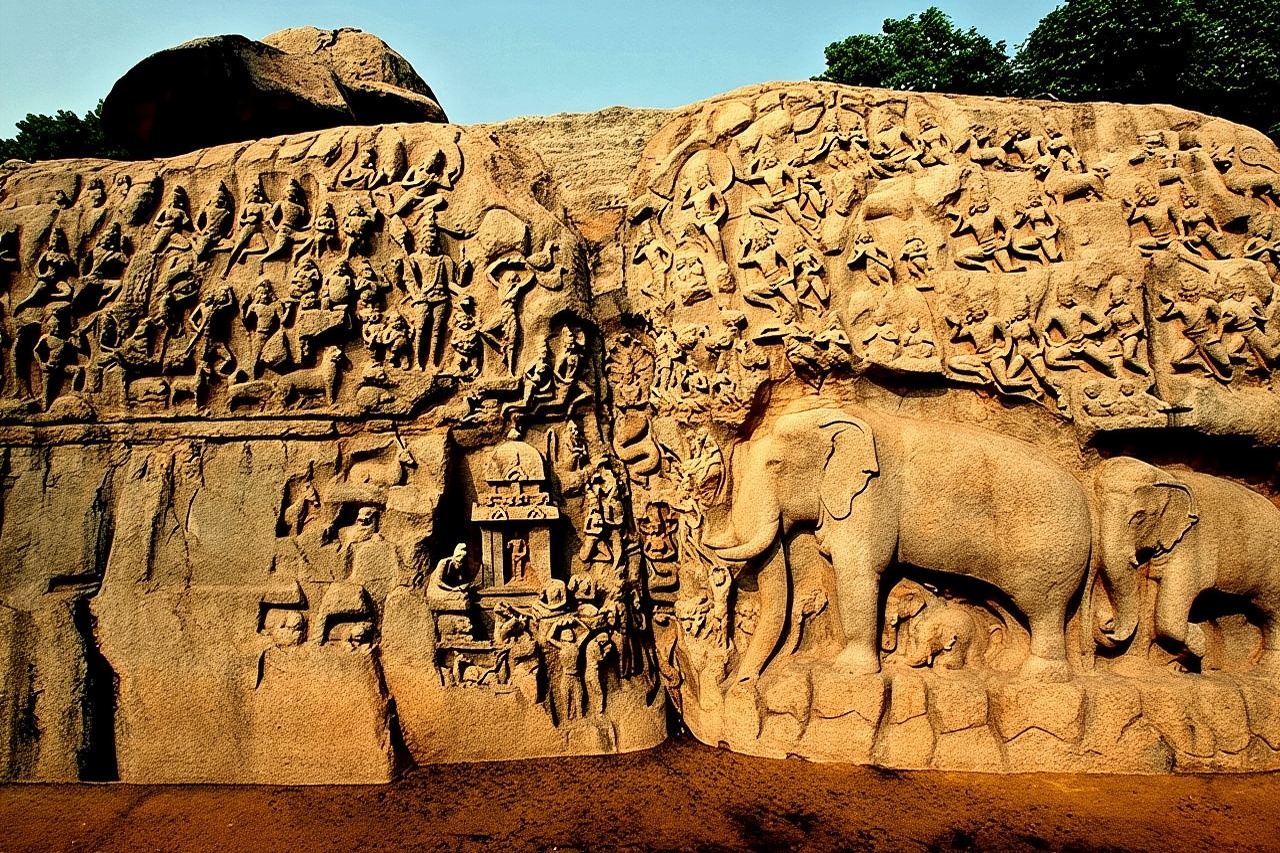 Da Pondicherry: tour di un giorno a Mahabalipuram e Kanchipuram