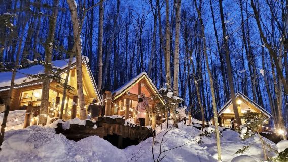 日本北海道青池-白鬚瀑布-森林精靈陽台【北海道中文專車】