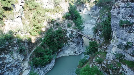 Berat: Osum Canyon and Bogove Waterfall Tour