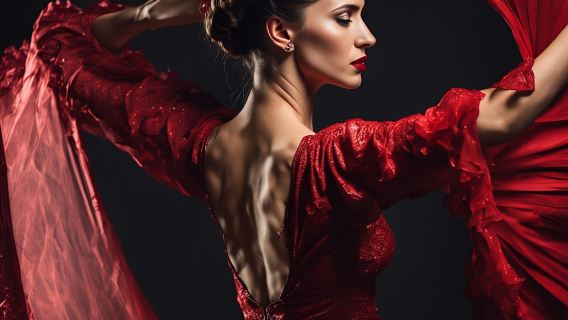 Malaga: Authentische Flamenco-Dinnershow im Vino Mio