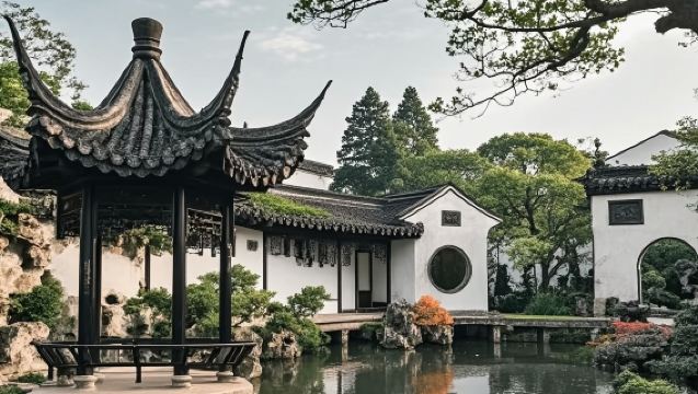 1-day tour to Humble Administrator's Garden (Zhuozheng Garden), Hanshan Temple, Fengqiao, and Shantang Street with general admission ticket included + free earphones