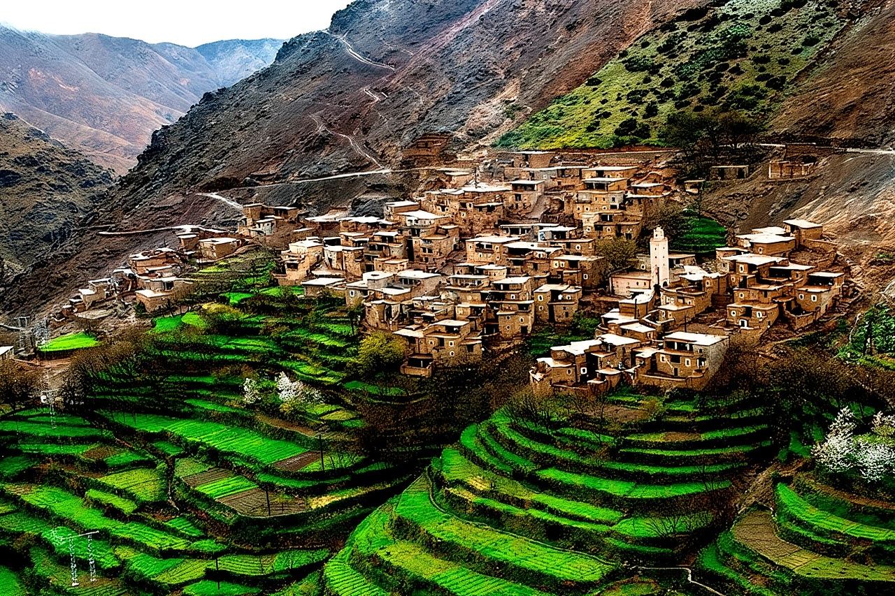 Atlas Mountains, 3 Valleys & Agafay Desert from Marrakech-DayTour