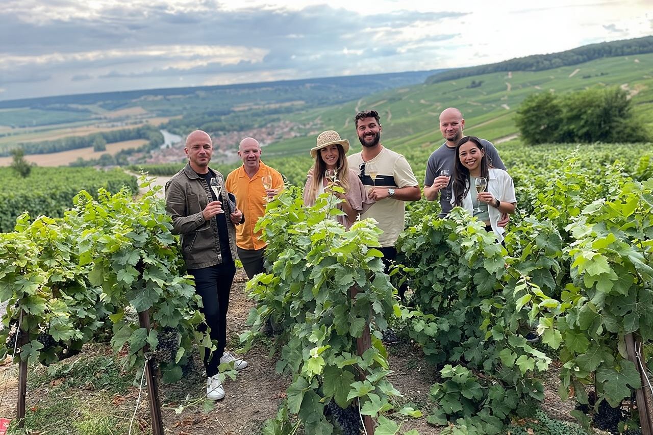 Excursión de un día a Champagne en grupo reducido con almuerzo y degustaciones desde París
