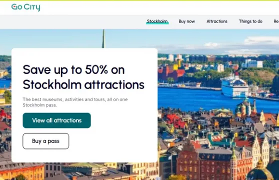 瑞典斯德哥爾摩城市暢遊通票【官方出票+包括45+景點斯德哥爾摩王宮/瓦薩沉船博物館/維京博物館等】