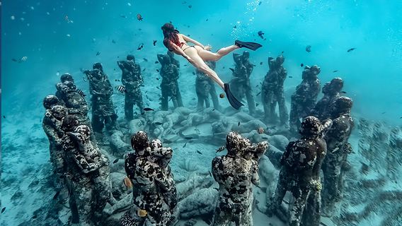 インドネシア・ギリ・トラワンガン ギリ・アイランドでダイビング&シュノーケリング2-4時間体験【ギリATM三島混載ツアーシュノーケリング+T島集合+オプションで2.5時間サンセットシュノーケリング】