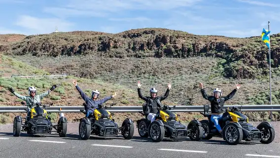 Can-am Ryker three wheels tricycle Mountain Tour (Maspalomas)