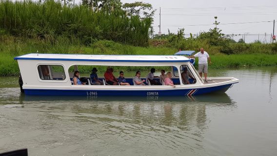 Puerto Limon: Halbtägige Tortuguero-Kanäle und Playa Bonita-Tour