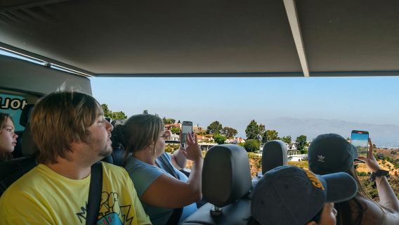 Los Ángeles: Casas de famosos y recorrido en autobús al aire libre por Hollywood