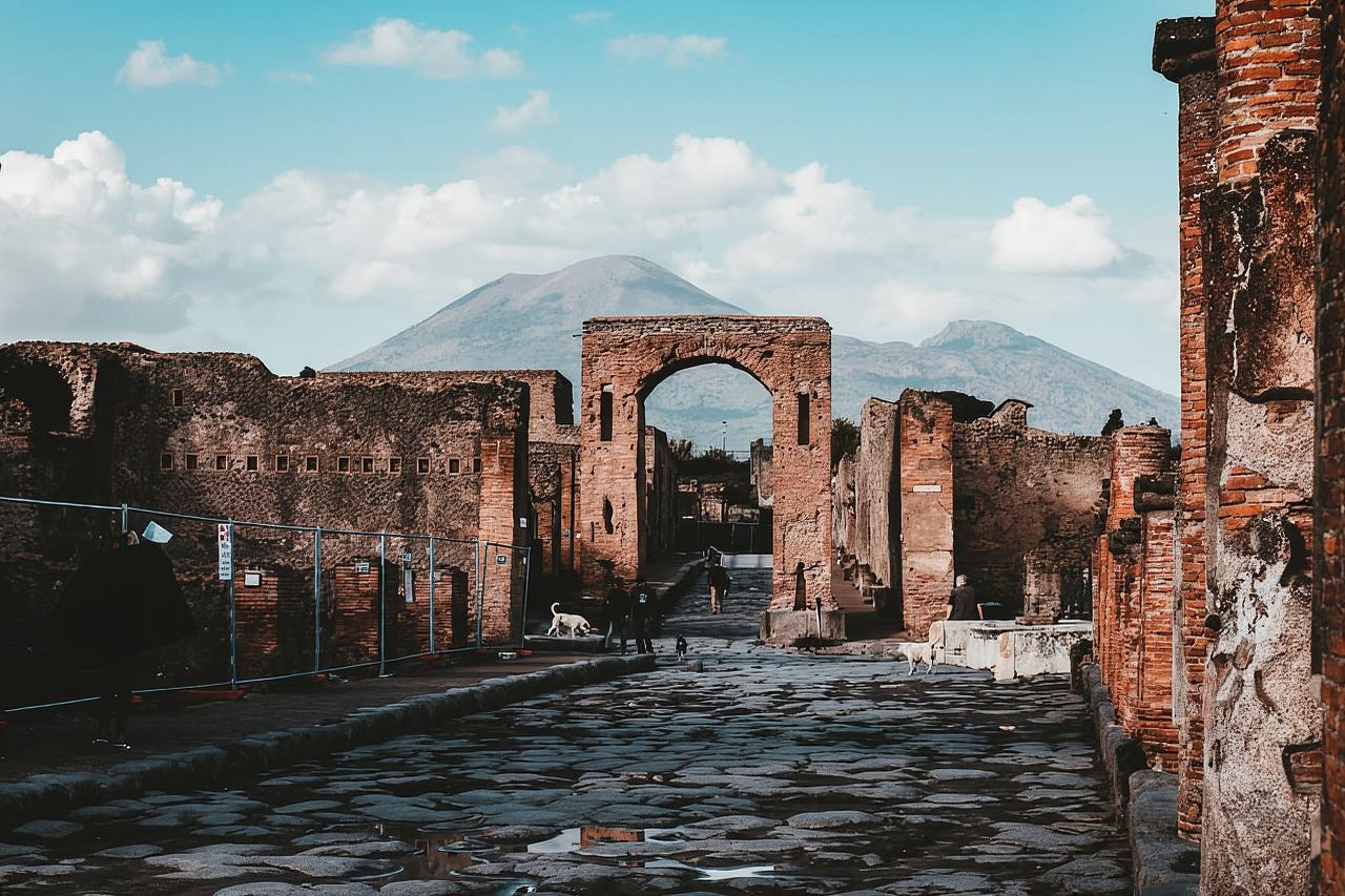 Pompeii & Herculaneum Group Tour with tickets