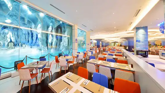 珠海長隆海洋王國度假區企鵝飯店帝企鵝餐廳自助早餐/午餐/晚餐