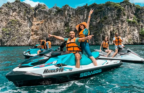 布吉海上電單車自由駕駛 6島/9島出海浮潛半日遊 Yamaha/Seadoo多型號可選 泰國旅遊