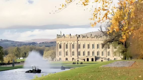 Départ de Manchester : excursion d'une journée à Chatsworth House et dans les Peak District [visite en anglais]