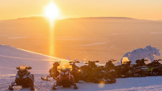 Từ Sirkka: Tour Trượt Tuyết Bằng Xe Moto Ở Levi, Lapland