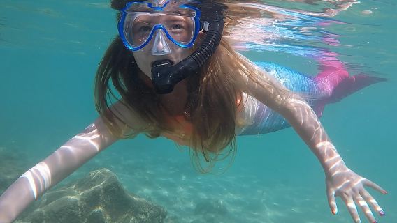 San Juan Mermaid Snorkel Experience with Video Shoot