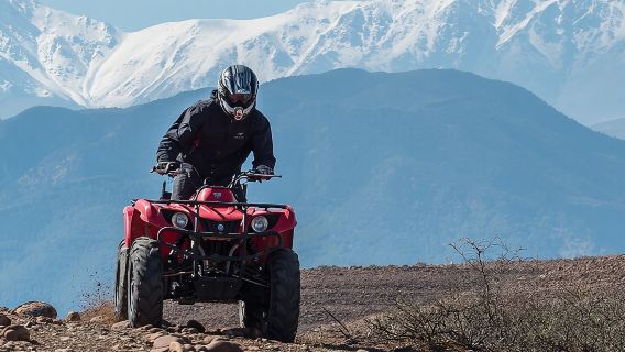 Agafay Desert Full Day Tour in Quad bike with lunch