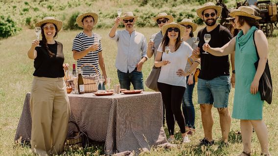 Tour privato di Montserrat, pranzo e degustazione di vini nella cantina Penedes