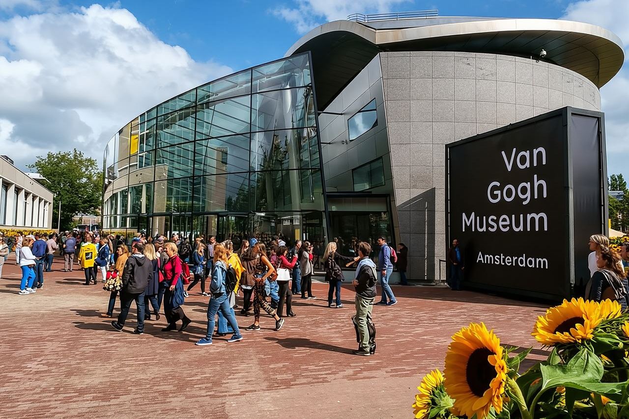 Van Gogh & Rijksmuseum w/ Reserved Entry Semi-Private 8ppl Max