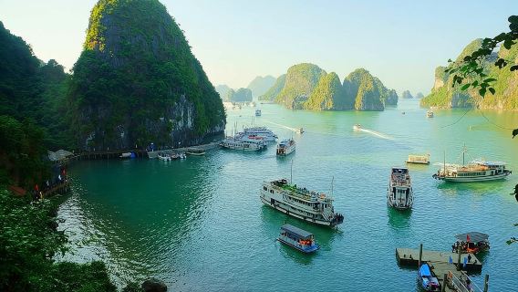 excursión de un día a Halong (4 horas) - Crucero desde la ciudad de Hanoi
