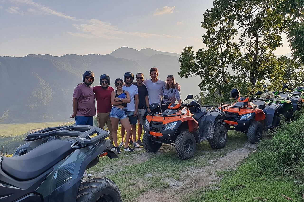 Aventura en quad en Pokhara, Nepal