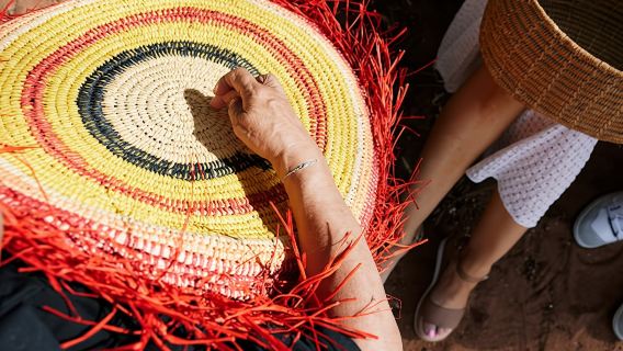 Basket weaving workshop