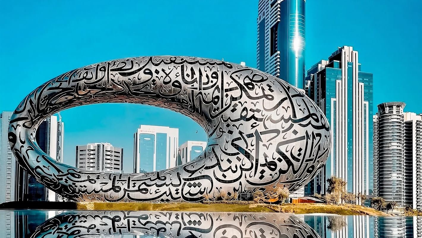 棕櫚島觀景台+未來博物館+朱美拉公共海灘+哈利法塔一日遊