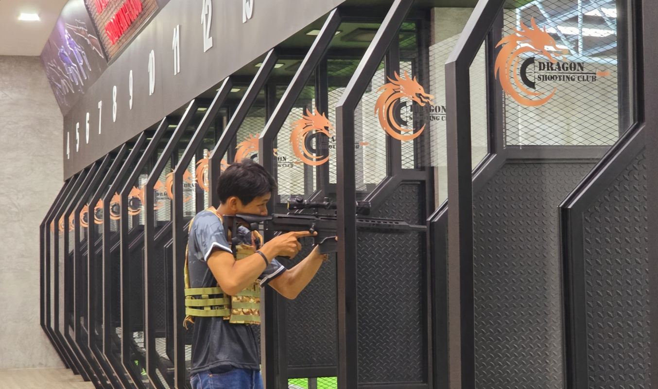 Pattaya Dragon Shooting Club (Dragon Shooting Club) - Super Exciting Live Ammunition Shooting|New 2024 shooting hall