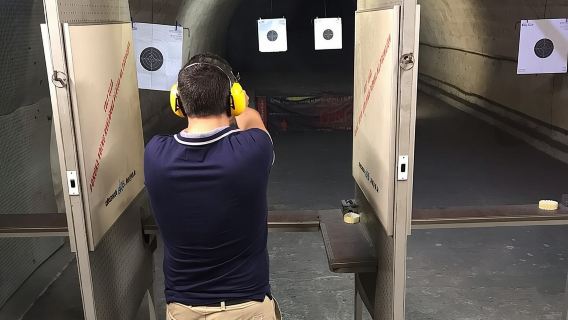 5 Guns Shooting in Bratislava Downtown Shooting Range