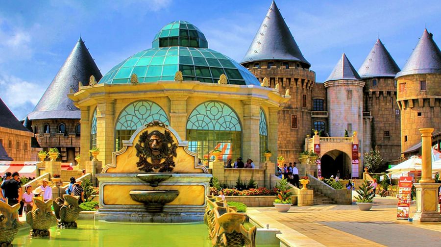 峴港巴拿山+纜車+佛手橋+夢想樂園+VIP小團可選一日遊