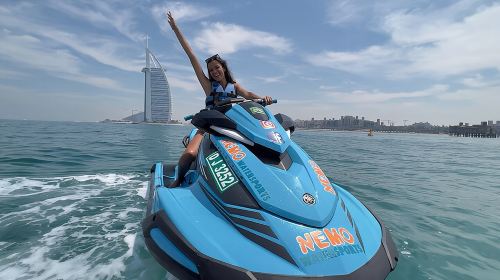 Dubai: 30min Jet Ski: Burj Al Arab w Pics, Videos, free Ice Cream 9