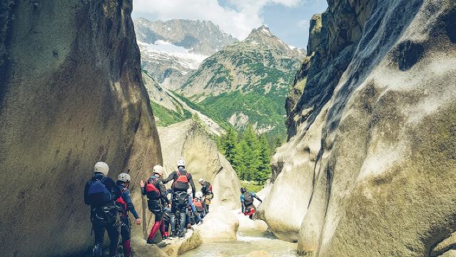 Canyoning Experience Grimsel from Interlaken