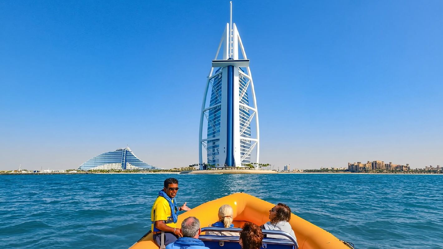 Speedboating Experience with The Yellow Boats in Dubai