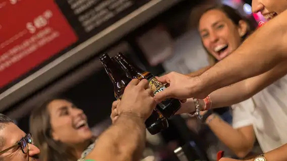 Cancun Taco Tour, Local Beer and Night Market with Transportation