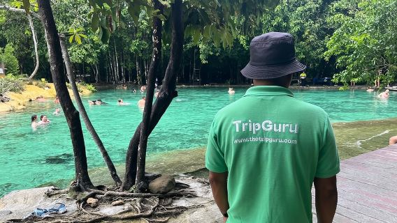 Tour tham quan Chùa Hang Cọp, Hồ Ngọc Lục Bảo và Suối Nước Nóng từ Krabi