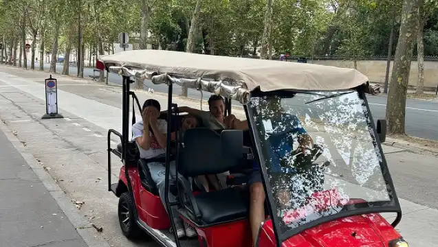 私人高爾夫球車之旅：巴黎地標及隱密瑰寶
