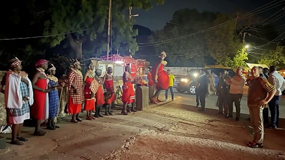 Mombasa: Pertunjukan Malam Cahaya dan muzik Fort Jesus Dengan Makan Malam.