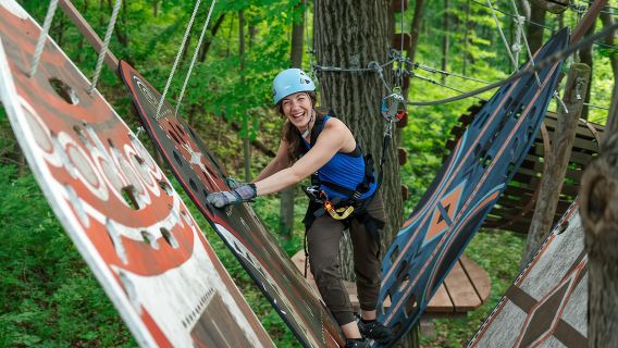 Galena: Hochseilgarten - Long Hollow Canopy Tours