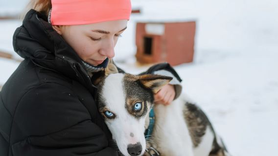 Ab Tromsø: Hundeschlitten-Erlebnis mit Transfer