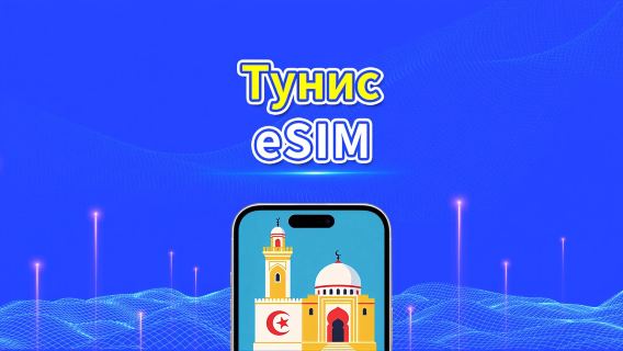 Тунис eSIM | 4G | Ежедневный/Общий Пакет Данных | 1–30 дней | 24-часовая Оплата | QR-код