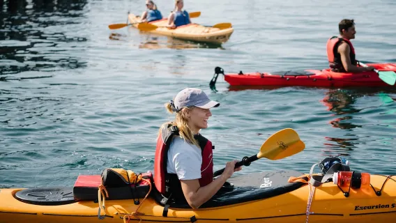 From Svolvær: Lofoten Guided Kayak Experience