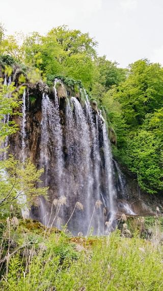 From Split or Trogir: Plitvice Lakes Tour with Entry Tickets
