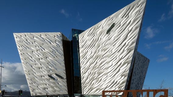 Giant's Causeway and more including Titanic Experience Ticket Tour from Belfast