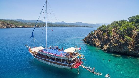 Marmaris All Inclusive Boat Trips, BBQ Lunch, Unlimited Free Drinks