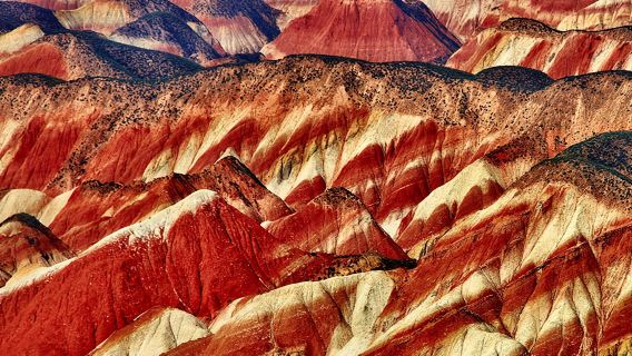 蘭州+蘭州水墨丹霞旅遊景區半日遊