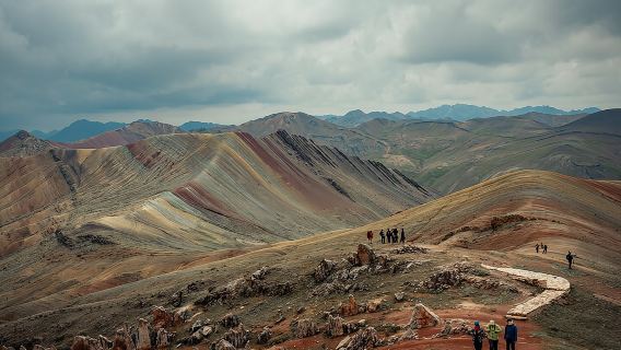 Rainbow Mountains of Palccoyo (Day Trip)