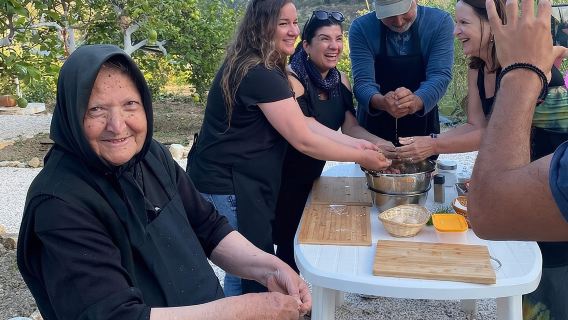 Naxos Perivoli Farm Experience & Wood-fire Cooking Class