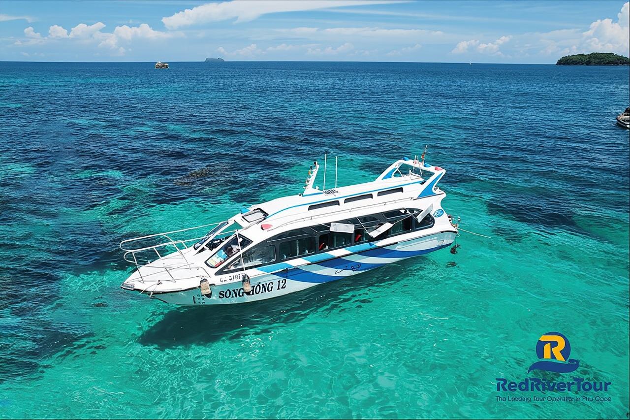 RED RIVER TOUR (Share tour): 4 ISLANDS TOUR BY SPEEBOAT 