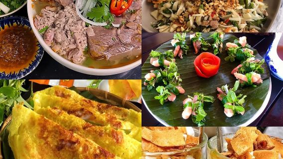 5 traditional dishes Da Nang cooking class with market trip