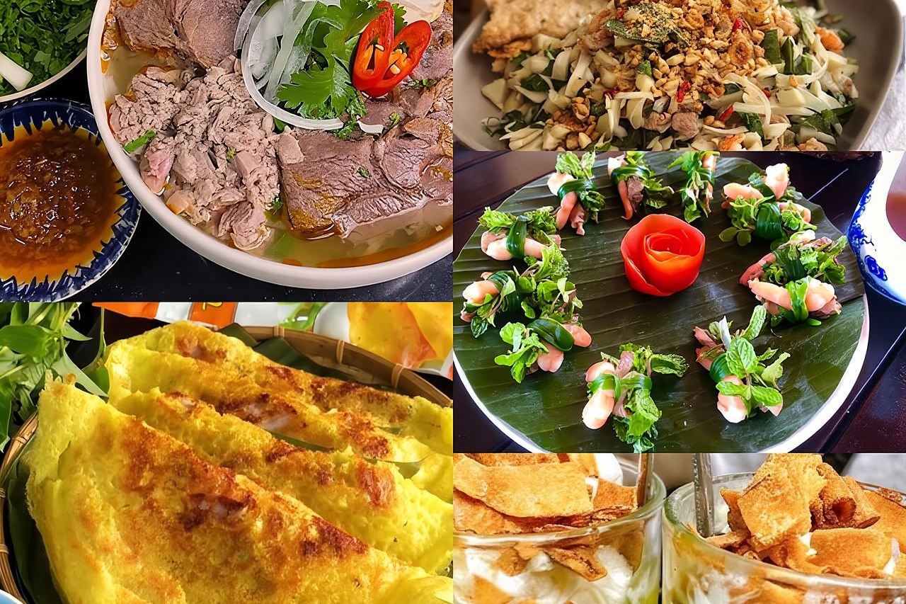 5 traditional dishes Da Nang cooking class with market trip