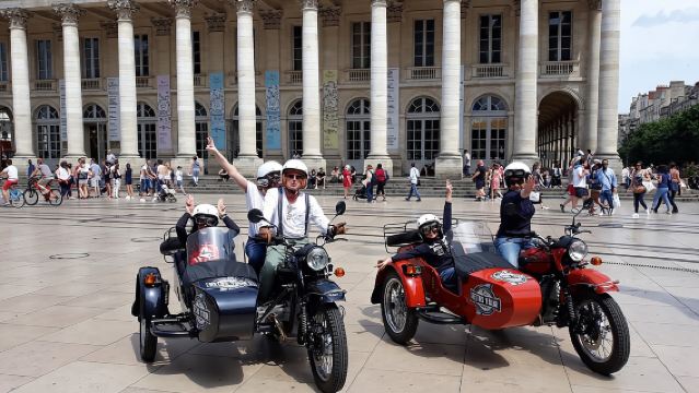 Bordeaux Sightseeing Private Sidecar Guided Tour